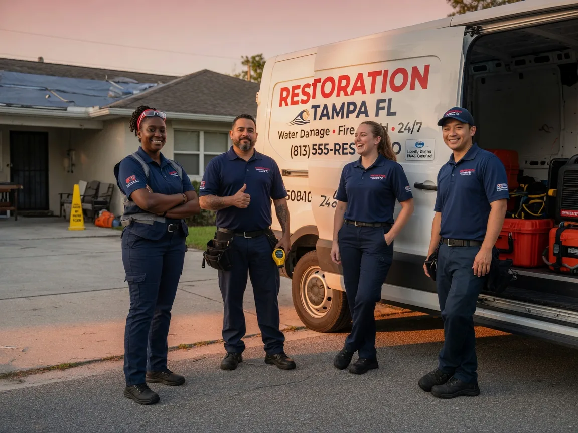 Water Damage Restoration company in Warsaw, VA